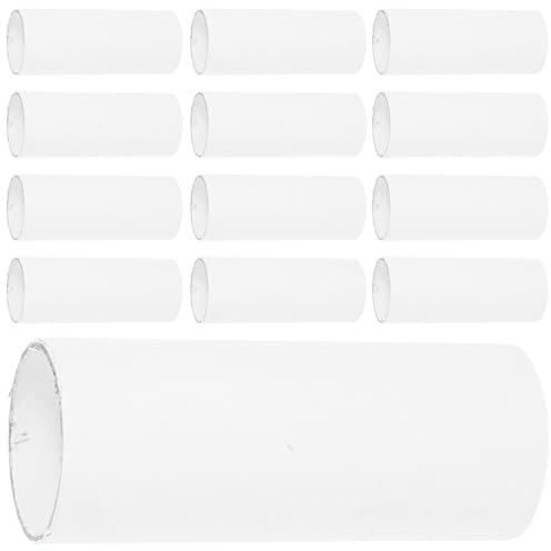 Garneck 20er Pack Papprollen Zum Basteln – Weiße Papprohren Für DIY-Projekte - Kunsthandwerk Und Kreative Bastelideen Ideal Für Handarbeiten Und Heimwerkerprojekte 4 x 10 Cm