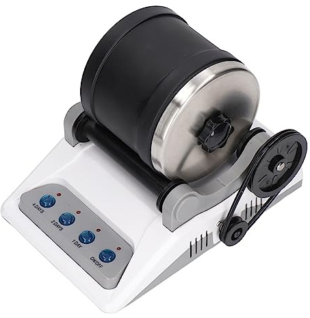 Rock Tumbler Kit, Elektrisches Spielzeug mit Polierkörnern, Leuchten Stein, für Erwachsene , -Edelsteine (Hyuduovg5ah28ck1-12)