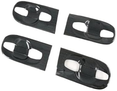 ZHINUAN Maniglia for porta Coperchio ciotola Tazza cavità Trim, adatto for TOYOTA, Sienna XL30 2013-2020 ABS Cromato Inserto Cattura Modanatura Contorno Protezione per la maniglia della portiera dell'