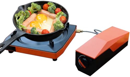 Stufa Da Campeggio Portatile – Fornello Esterno Leggero E Pieghevole Stufa A Gas Per Escursioni Picnic Viaggio, Accessorio Cucina Esterna Compatto Durevole, Attrezzature Sopravvivenza Trekking