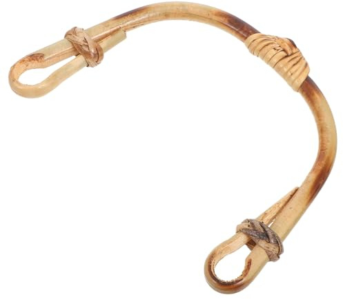 Cabilock Sostituzione Manico Teiera Rattan Impugnatura per Teiera Cinese Ceramica Terracotta Manico Sostitutivo per Bollitore Forma di U Accessorio Borsetta
