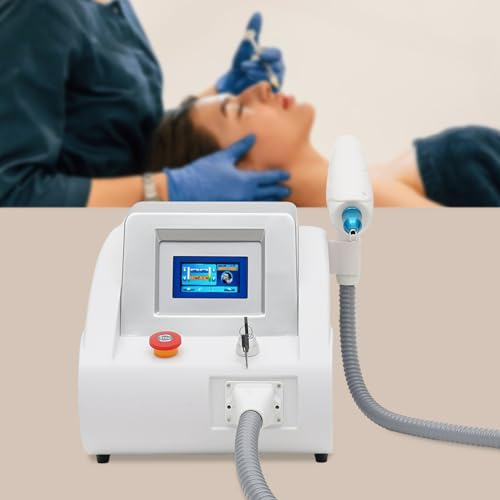Machine de beauté laser multifonction pour spa à la maison, appareil de beauté professionnel pour éliminer les cicatrices, les taches de rousseur, les pigments des sourcils et les tatouages (532 nm