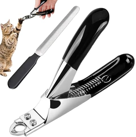 Coupe-Griffes pour Chien Outil de Coupe réglable en Acier Inoxydable avec