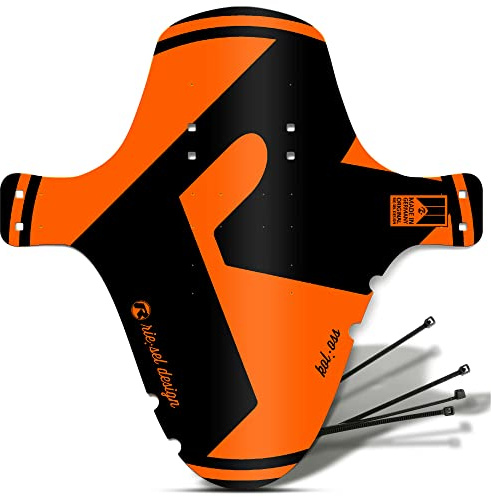 Rie:Sel KOL OSS Vorderradgabel Schutzblech, Unisex, Orange, Einheitsgröße