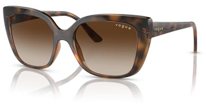 VOGUE Eyewear Damen Vo5337s Sonnenbrille, Dunkelhavana/Braun Farbverlauf
