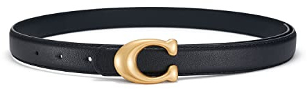 SYMOL Ledergürtel Damen Gürtel Taillengürtel Damengürtel Leder Jeansgürtel Echtleder 24mm Breit Schwarz und Weiß