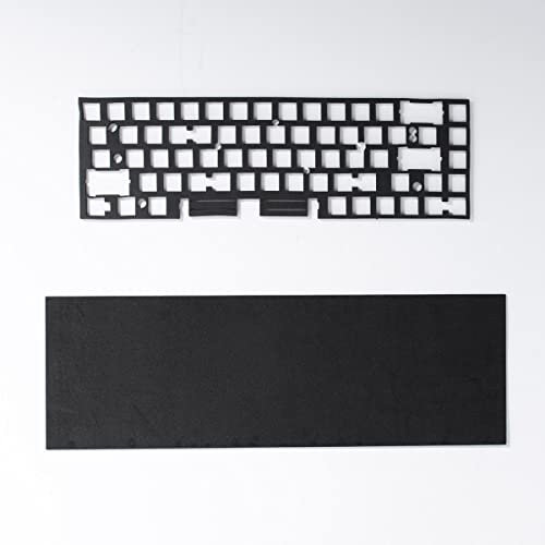 Mintcaps 2 Piece Set Keyboard Noise Reducing Foam - 68 Layout Muffler Pad Gasket EVA Switch Attenuator for Mechanical Keyboard