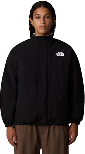 THE NORTH FACE Damen Yumiori Reversible Jacke, Tnf Black/White Dune, M