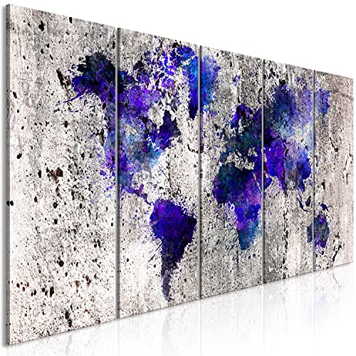 murando Acrylglasbild 200x80 cm 5 Teilig Wandbild auf Acryl Glasbilder Kunstdruck Moderne Acrylglas Platte Wanddekoration Geschenke Heimdekoration Glasbild k-C-0089-k-m