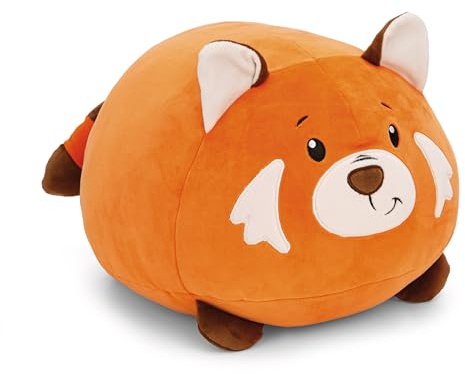 NICI Kuscheltier Chill-NICI Roter Panda 30x34cm - orange - Stofftier aus weichem Plüsch, niedliches Plüschtier zum Kuscheln und Spielen, für Kinder & Erwachsene, tolle Geschenkidee - 61697