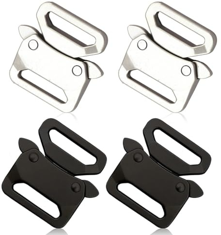JYNXOR 4 Pcs Armband Verschluss, Paracord Verschluss, Paracord Zubehör, Paracord Verschlüsse, Zinklegierung Paracor Schnallen Clip, Für Diy Herstellung Von Paracord Armbänder Basteln Zubehör
