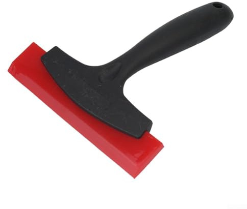 180x140mm Silicone Cleaning Scraper Shovel, Grout Scraper for Tile Gap Filling, Reusable Tool with ABS Handle and Oxford Blade, Kitchen Bathroom Sealant Smoother
