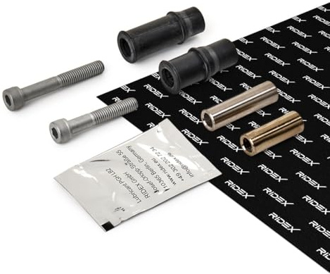 RIDEX 2169G0006 Führungsbolzen Bremssattel Kompatibel mit VW POLO 9N Golf 3 1H1 Golf 2 19E, 1G1 Lupo 6X1, 6E1, SKODA Fabia II Schrägheck 542