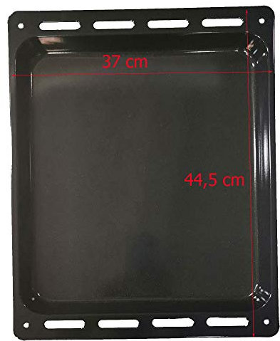 Marel Shop® - Leccarda teglia per forno compatibile con Candy Hoover Zerowatt 370x445mm FPE602A6W