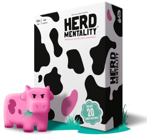 Herd Mentality Board Game: The Udderly Addictive Family Game | Includes Bonus Content