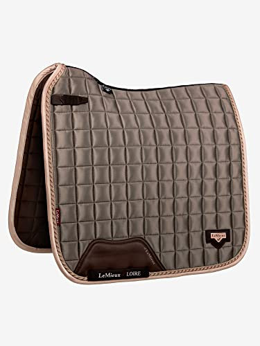 LeMieux Loire Classic Satin Dressur quadratisch Tr?ffel, gro?