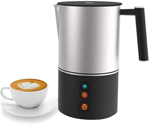 NOOFIE Máquina de espumador de Leche, vaporizador automático, frío, Caliente, espumador de Leche, Calentador de café, Calentador de Leche 1015