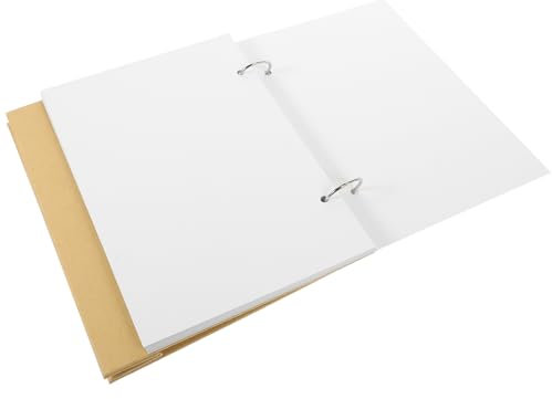 ABOOFAN Tischkalender Blanko DIY Handbemalt Kleiner Leerer Desktop Kalender für Homeoffice Schule Bücherregal