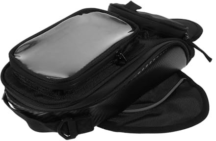JECOMPRIS Motorcycle Tank Bag wasserdichte Motorradtasche Mit Magnetbefestigung Und Kopfhöreranschluss Für Navigation Und Praktischen