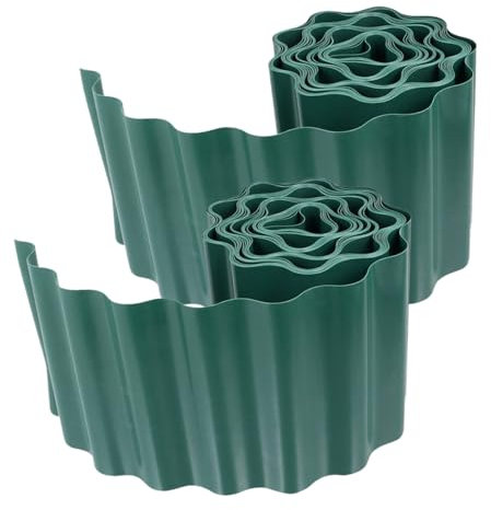 Yardwe Panneaux De Clôture De Jardin Bordure De Paysage en Plastique Facile À Installer Bordure De Cour Décorative Bordure De Jardin Clôture Décorative De Paysage