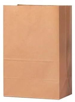 VONCYKI Braune Kraftpapiertüten, quadratischer Boden, für Kekse, Süßigkeiten, Lebensmittel, Kekse, Brot, Snacks, Lebensmittelverpackung, Eimer, Geschenk, Mitnahmebeutel (15 x 9 x 27 cm, 10 Stück)