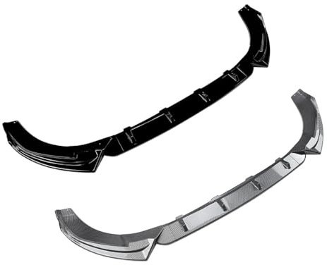 zjxcnb Coche Alerón Delantero Parachoques para Audi Q5 FY Sline 2020-2024, Lip Trim Mentón Frontal Spoiler Labio Difusor Exteriores Accesorios,Bright Black