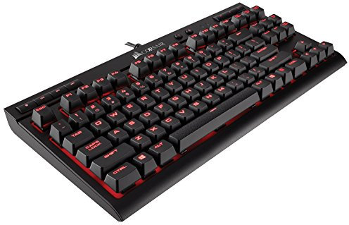 Corsair Compact (Red LED, Cherry MX Red) CH-9115020-NA Schwarz