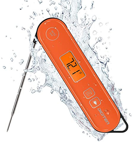 DIGITEN Grill Thermometer Baking Thermometer Digital Kitchen Thermometer for Cooking Instant Read Thermometer for BBQ Indoor Outdoor Waterproof