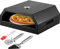 VEVOR 12 Inch Pizza Oven Kit,Stainless Steel Portable Pizza Oven for Gas, Including 12 Cordierite Pizza Stone, Pizza Shovel, Pizza Cutter, Thermometer., Black (POK11999)