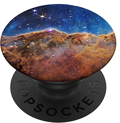 James Webb Space Teleskop Carina Nebula Cosmic Cliffs PopSockets mit austauschbarem PopGrip