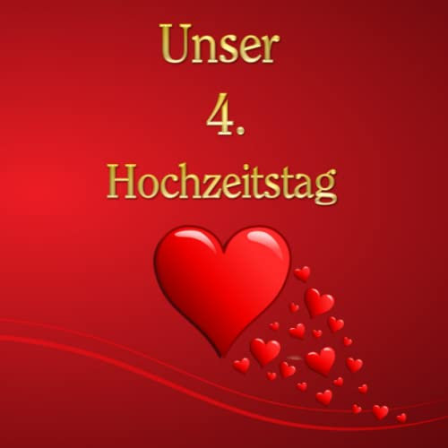 Unser 4. Hochzeitstag Seidenhochzeit Fotoalbum & Gästebuch Seiden Hochzeit Hochzeitstagebuch Geschenkidee Hochzeitsalbum Erinnerungsbuch ... 100 Seiten Bullet Journal Notizbuch 001