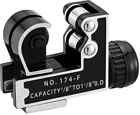SeonFook Tagliatubi per tubi da 1/8 a 1-1/8 di pollice mini taglierina per tagliare rame, acciaio inossidabile, ottone, plastica PVC, tubi in alluminio