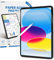 XIRON 2 Stück Papier Schutzfolie für iPad 10. Generation(2022, 10,9 Zoll), Matte PET Folie für iPad 10,9 Zoll, Zeichnen/Schreiben Machen wie auf Papier, Blendfreiem/Anti Fingerabdruck