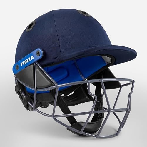 FORZA Pro STL Casque de cricket réglable de qualité professionnelle pour juniors, jeunes et seniors | 3 tailles | 4 options de couleur