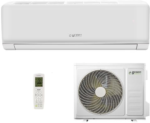 Green Electric Plus Climatizzatore Condizionatore Mono Split 18000 BTU WiFi Efficienza Energetica A++/A+ 5 kW R32, a Muro a Basso Consumo con Inverter Pompa di Calore e Unità Esterna