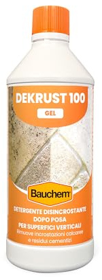 Bauchem Dekrust 100 Gel Dopo Posa Disincrostante per Pavimenti, Rivestimenti e Fughe 750 g
