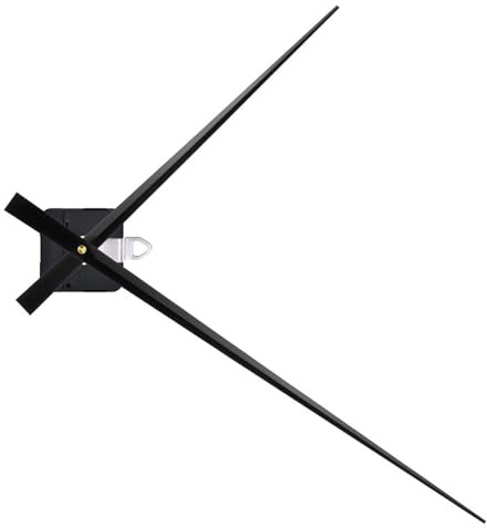Xinsheinelry Mecanismo Movimiento Reloj Alto con Manecillas Largas 450 Mm para Relojes Pared Grandes