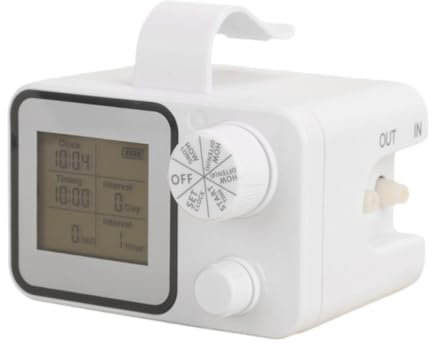Folpus Regadera automática para plantas, temporizador de agua, digital, de riego por goteo automático de primera calidad para exteriores e interiores