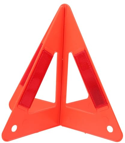 LABRIMP Triángulo de Advertencia Reflectante Portátil para Emergencias Carretera Señal de Peligro Homologada para Camiones y Vehículos Fácil Instalación y Transporte