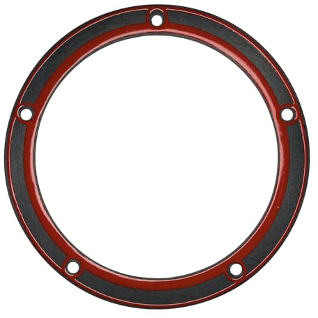 Eponcia Derby Cover Gasket for Harley Davidson Parts, 5 Holes Twin Cam Derby Primary Cover Gasket Clutch Washer Replacement 25416-99X for Harley Davidson 2008-2009 FXCW Rocker Dyna Softail Touring