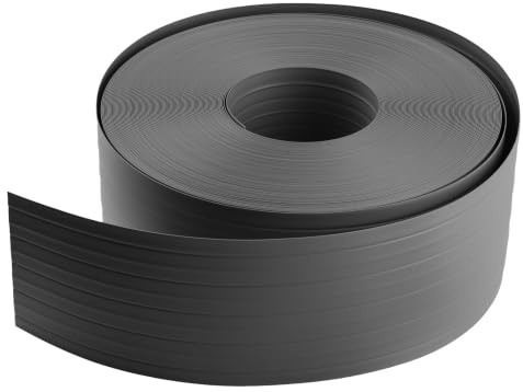Quest Bande Brise-Vue en PVC 10 cm Résistant aux UV - Anthracite, 52 m