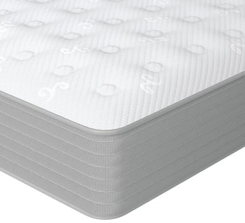 Good Nite Single Mattress 3FT Hybrid Sprung Mattresses with Comfort Memory Foam and Individually Wrapped Pocket Spring Orthopaedic Medium Firm 7-Zone For Single Bed 8Inch 90x190x20cm