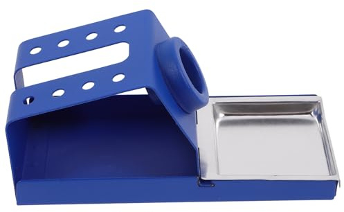 WOONEKY Soporte para Soldador de Sobremesa Metálico, Base Resistente para Estación de Soldadura 936, Compatible Proyectos de Bricolaje y Electrónica, Herramienta para Soldadura