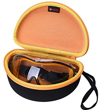 XANAD Hard Shell Case for DeWalt GOGGLE Safety Goggles Over Glasses