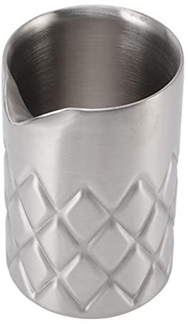 Vaso Mezclador de Cóctel, Vaso Mezclador de Acero Inoxidable, Doble Pared, Irrompible, Protección contra la Oxidación, de Cóctel para Bar en Casa