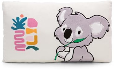NICI Kissen Koala 43x25cm - beige - Flauschiges Kuscheltierkissen für Jungen, Mädchen, Babys und NICI Kuscheltierliebhaber, Kuschelkissen für Zuhause, Kindergarten oder unterwegs - 61728