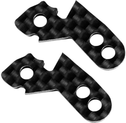 Baoblaze Steering Knuckle Carbon Fiber Sturdy Professional Replacement Upgrade Spare Part for TT02 1:10 Truck DIY Upgrade