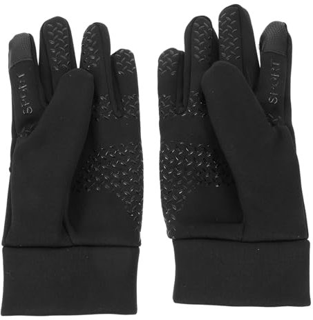 JUMPLAWN Reithandschuhe Für Herren Mit Touchscreen-Funktion Atmungsaktiv Und Stoßfest Für Fitness Und Fahrradfahren Warme Winterhandschuhe Mit Rutschfester Oberfläche