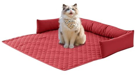 Yonuaret Kühlmatte Für Hunde Im Sommer | Waschbare Sofadecke Als Hundematte - Kuschlige Decke Als Ruheplatz Für Welpen Katzen Im Haus Garten Auto Couch