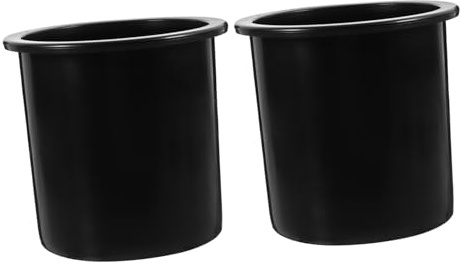 Kichvoe 2 Piezas Portavasos de Plástico Resistente Insertable para Sofá Yate y Coche de Diseño Sencillo para Instalación Rápida y Uso Versátil Interiores y Exteriores